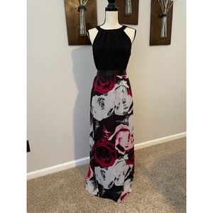 Beautiful long figure flattering dress